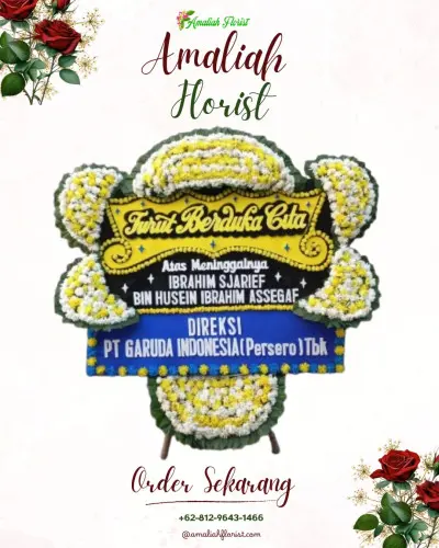Papan Bunga Duka di Tegaldowo